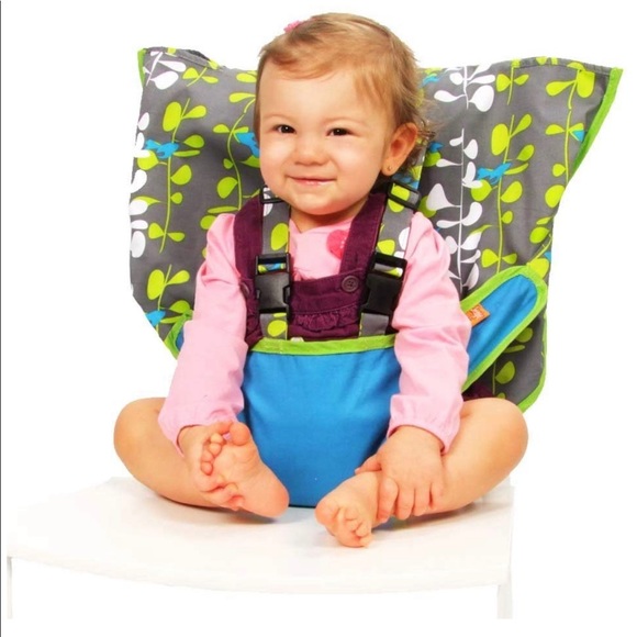 My Little Seat The Travel High Chair - Blue Fish - Picture 1 of 3